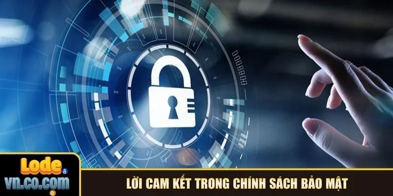 Lời cam kết trong chính sách bảo mật